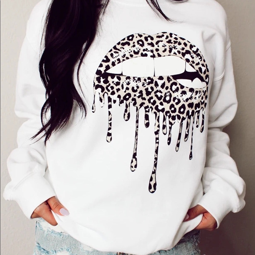 Bite my lip sweatshirt